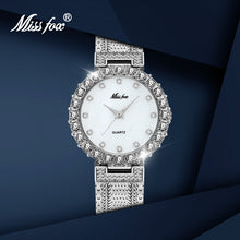 Load image into Gallery viewer, MISSFOX Women Watches With Diamond Silver Jewelry Luxury Elegance Minimalist Popular Women&#39;s Hand Bracelet Watch Most Sold 2020