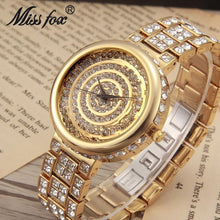 Load image into Gallery viewer, Women Watches Luxury Bracelet Watch Ladies Watch Designer Brand Diamond Quartz Gold Wrist Watch Gifts For Woman reloj mujer 2019