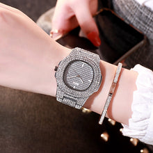 Load image into Gallery viewer, Top Luxury Women Bracelet Watch Fashion Crystal WristWatches Womens Watches Dress Ladies Quartz Clock Dropshiping Reloj Mujer