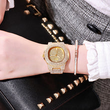 Load image into Gallery viewer, Top Luxury Women Bracelet Watch Fashion Crystal WristWatches Womens Watches Dress Ladies Quartz Clock Dropshiping Reloj Mujer