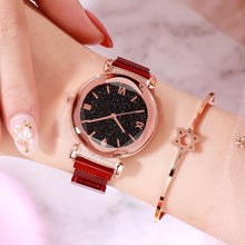 Load image into Gallery viewer, Women Watches Fashion Bracelet Watch Woman Watches Relogio Rhinestone Quartz Watch Female Clock Montre Femme relogio feminino