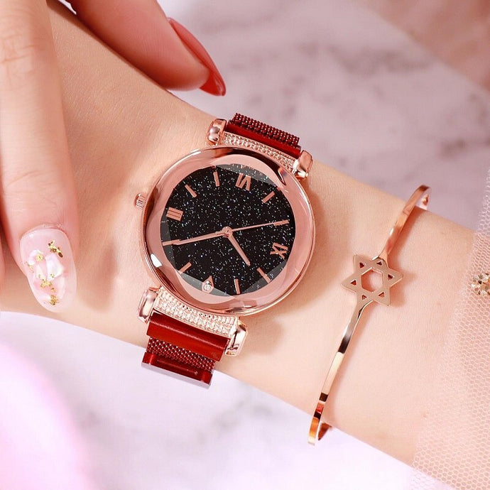 Women Watches Fashion Bracelet Watch Woman Watches Relogio Rhinestone Quartz Watch Female Clock Montre Femme relogio feminino