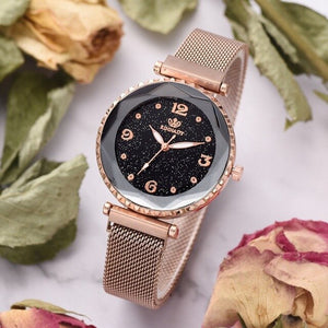 Women's watches casual watches Mesh Alloy Band Bracelet Watch women Ladies quartz wristwatches Clock Jewelry relogio feminino