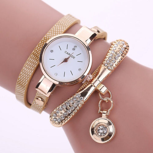 Fashion Luxury Retro Bracelet Watch Casual Leather Women Watches Quartz Wrist Watch Ladies Clock reloj mujer relogio feminino