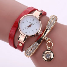 Load image into Gallery viewer, Fashion Luxury Retro Bracelet Watch Casual Leather Women Watches Quartz Wrist Watch Ladies Clock reloj mujer relogio feminino