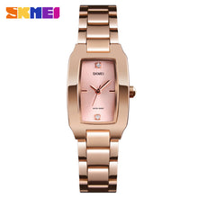 Load image into Gallery viewer, New Creative Women Watches Luxury Rosegold Quartz Ladies Bracelet Watch Stainless Steel Rhinestone Wristwatch Relogio Feminino