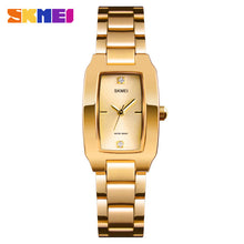 Load image into Gallery viewer, New Creative Women Watches Luxury Rosegold Quartz Ladies Bracelet Watch Stainless Steel Rhinestone Wristwatch Relogio Feminino