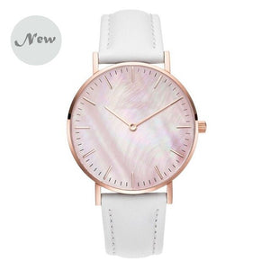 2020 Women's Luxury Leather Strap Watch Business Wrist Bracelet Watch New Simple Women Watch Ladies Dress Bracelet reloj mujer