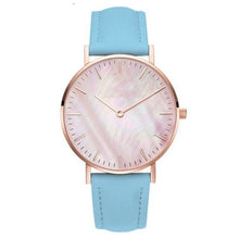 Load image into Gallery viewer, 2020 Women&#39;s Luxury Leather Strap Watch Business Wrist Bracelet Watch New Simple Women Watch Ladies Dress Bracelet reloj mujer