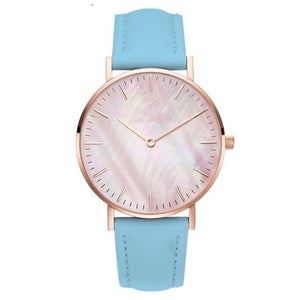 2020 Women's Luxury Leather Strap Watch Business Wrist Bracelet Watch New Simple Women Watch Ladies Dress Bracelet reloj mujer