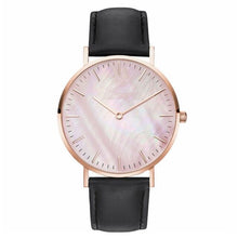 Load image into Gallery viewer, 2020 Women&#39;s Luxury Leather Strap Watch Business Wrist Bracelet Watch New Simple Women Watch Ladies Dress Bracelet reloj mujer