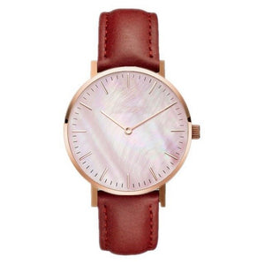 2020 Women's Luxury Leather Strap Watch Business Wrist Bracelet Watch New Simple Women Watch Ladies Dress Bracelet reloj mujer