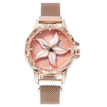 Load image into Gallery viewer, Women Watches Luxury Diamond Rose Gold Ladies Wrist Watch Magnetic Womens Bracelet Watches For Female Sport Clock reloj mujer